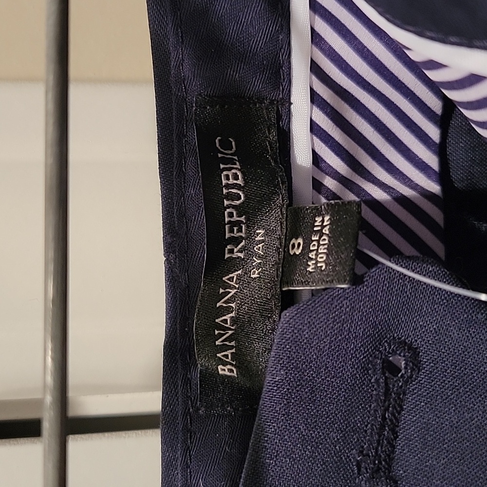 NWT Banana Republic Deep Blue Pants - Picture 3 of 4